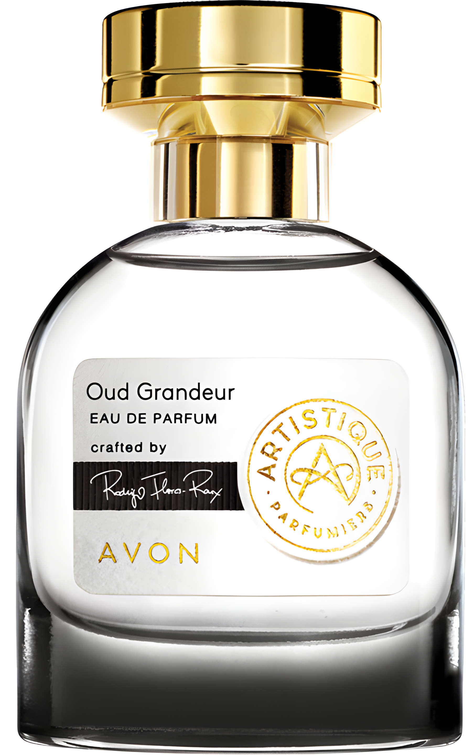Oud Grandeur by Avon perfume bottle