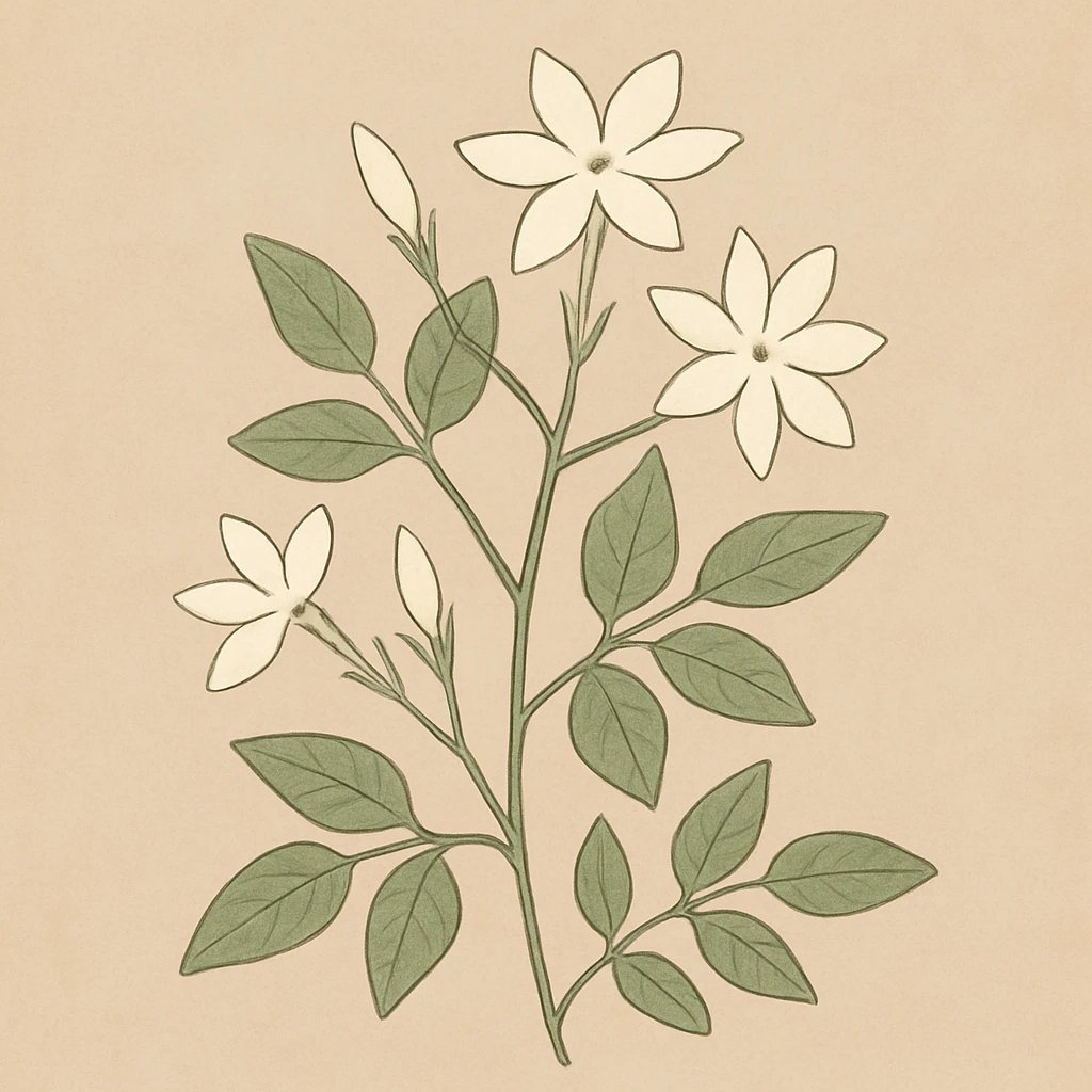 Picture of Jasminum Auriculatum note