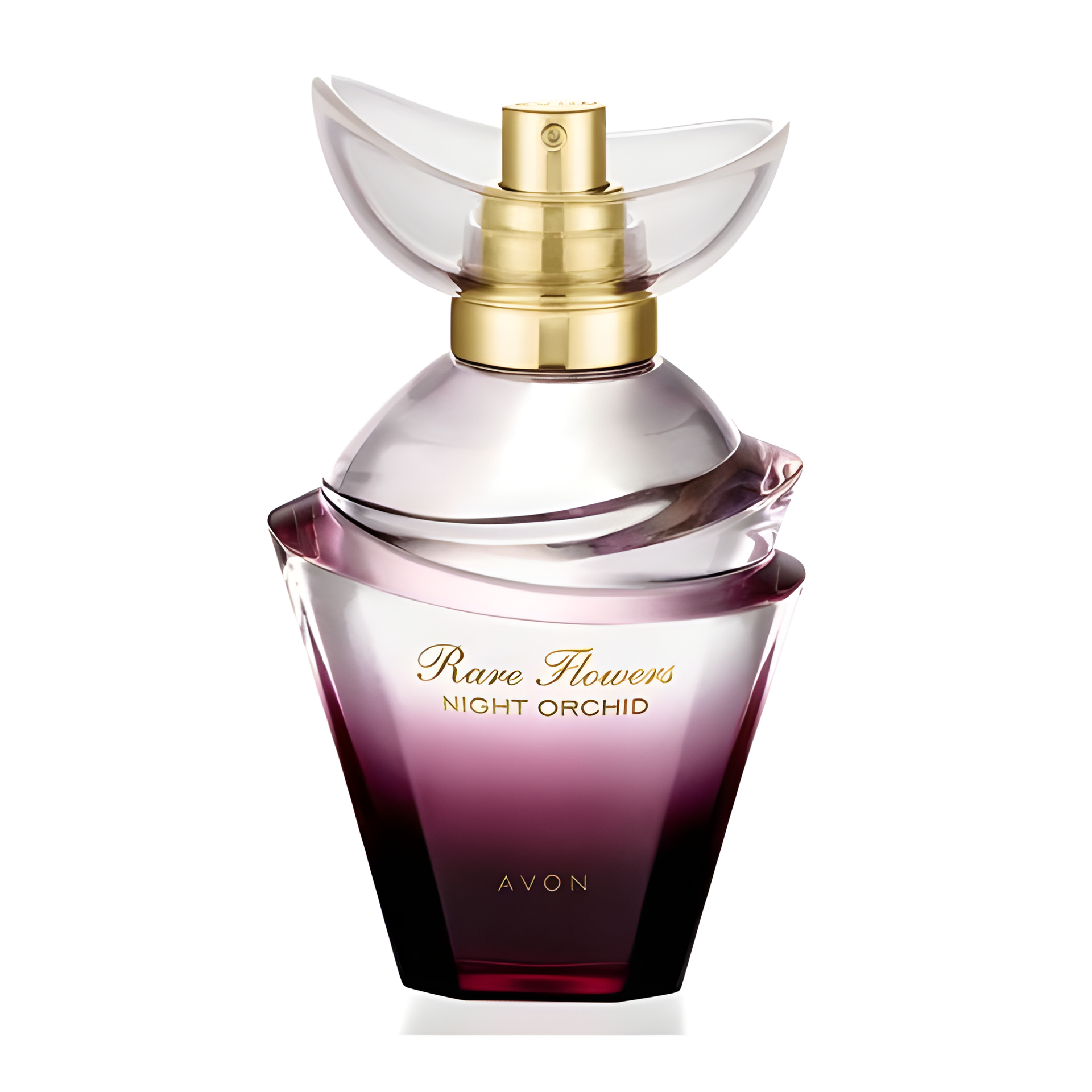 Rare Flowers Night Orchid by Avon perfume bottle