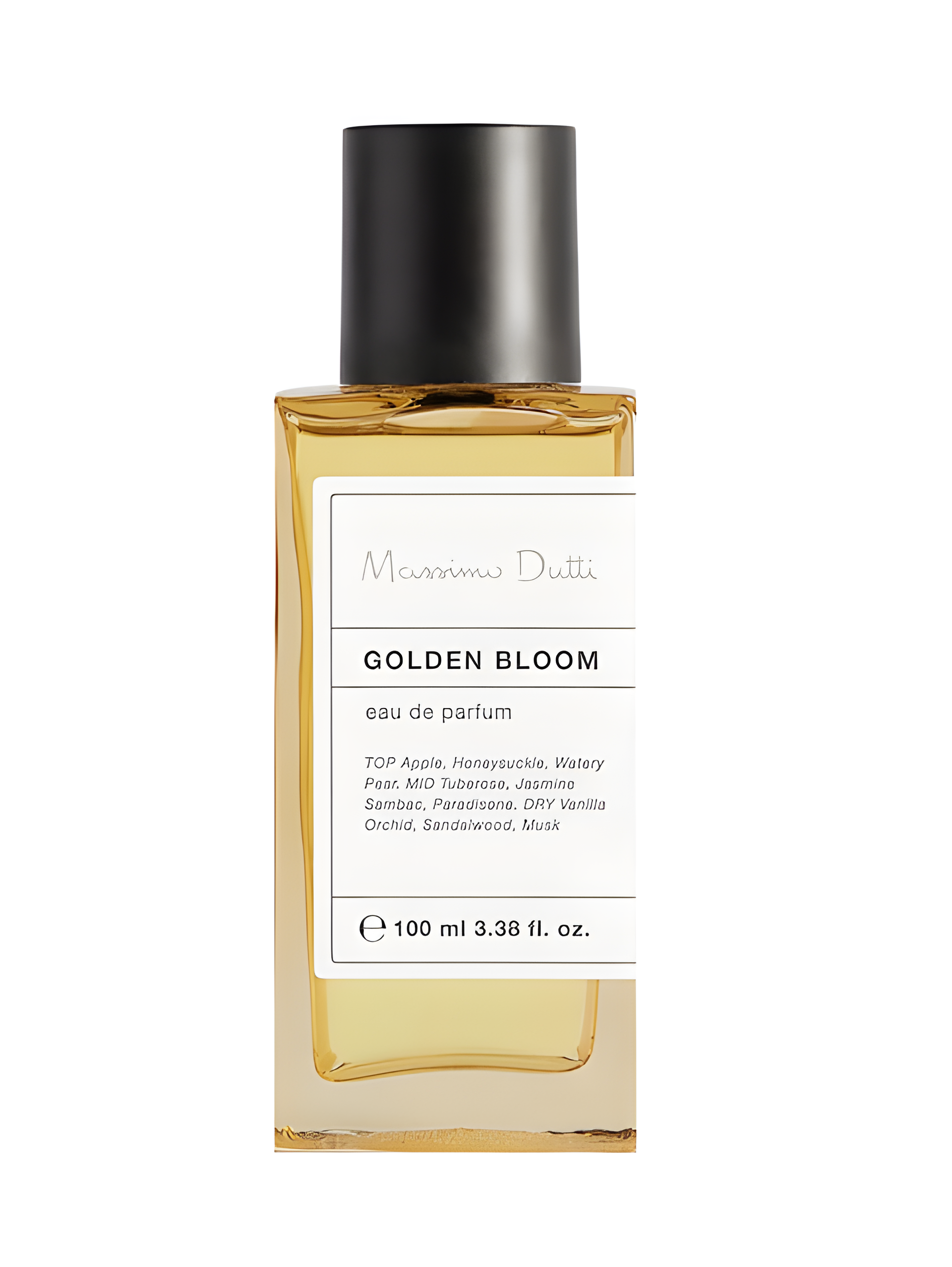 Golden Bloom by Massimo Dutti perfume bottle