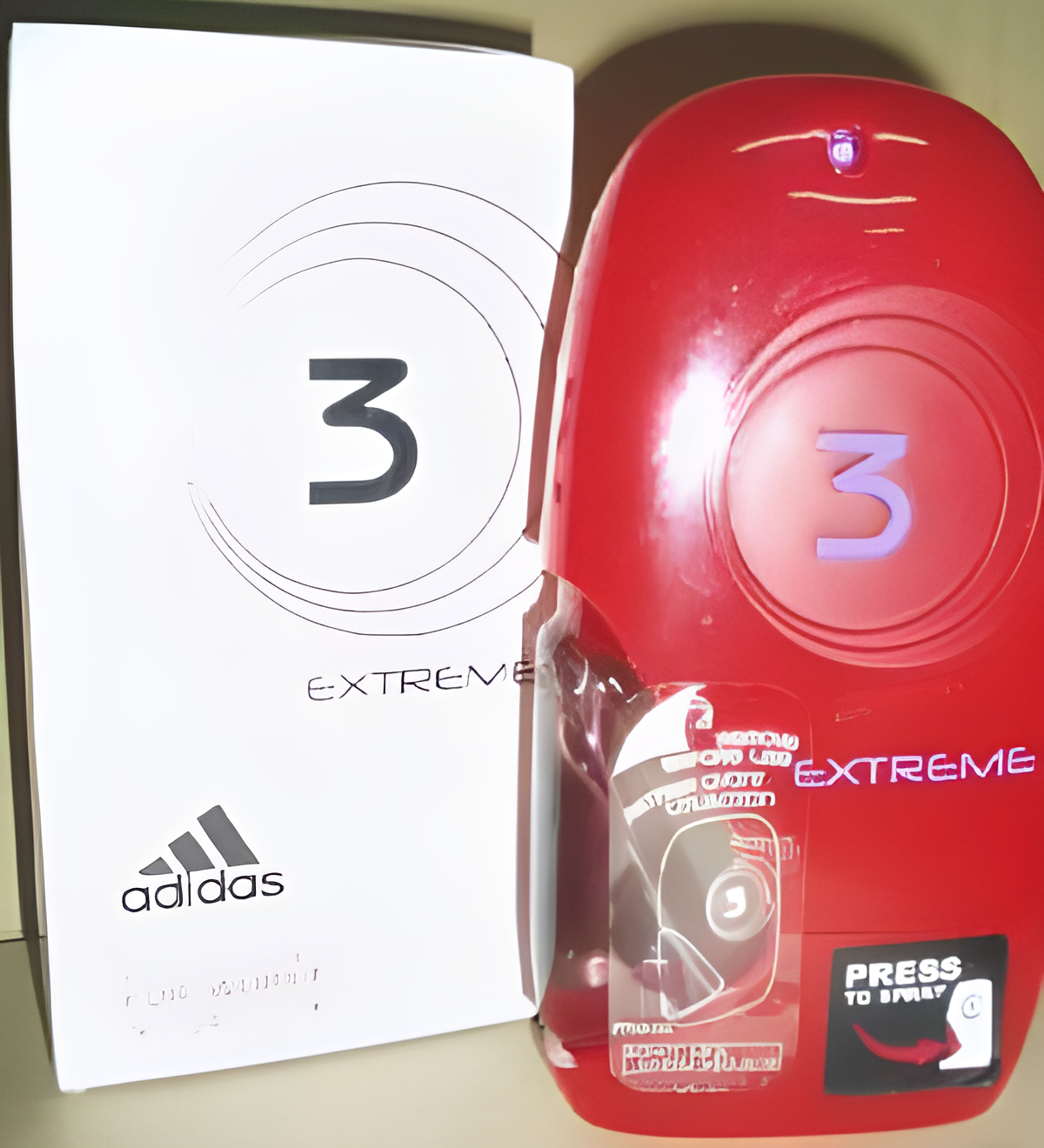 Adidas 3 Extreme Pour Elle by Adidas perfume bottle