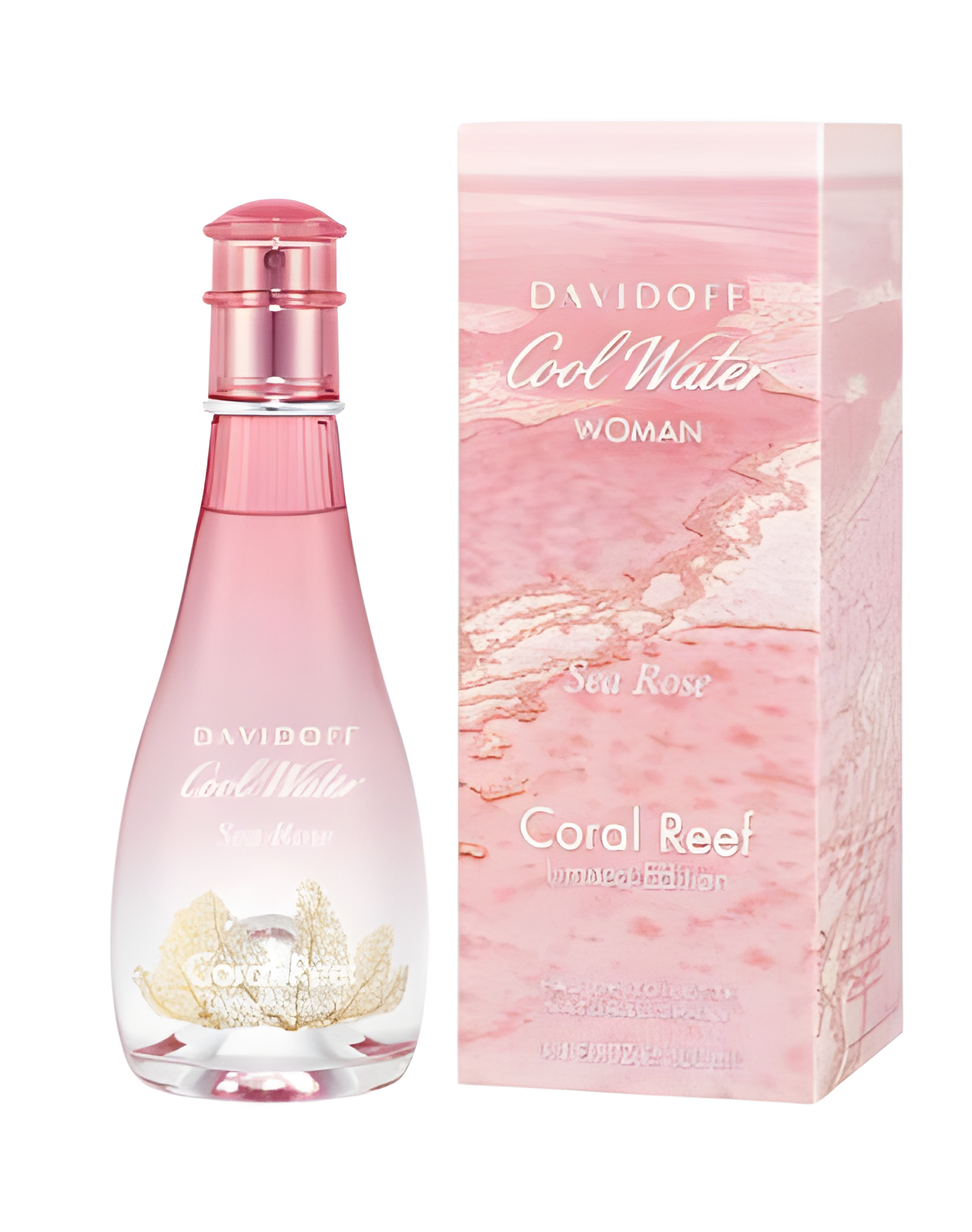 Davidoff Cool Water Sea Rose Coral Reef Edition by Davidoff perfume bottle