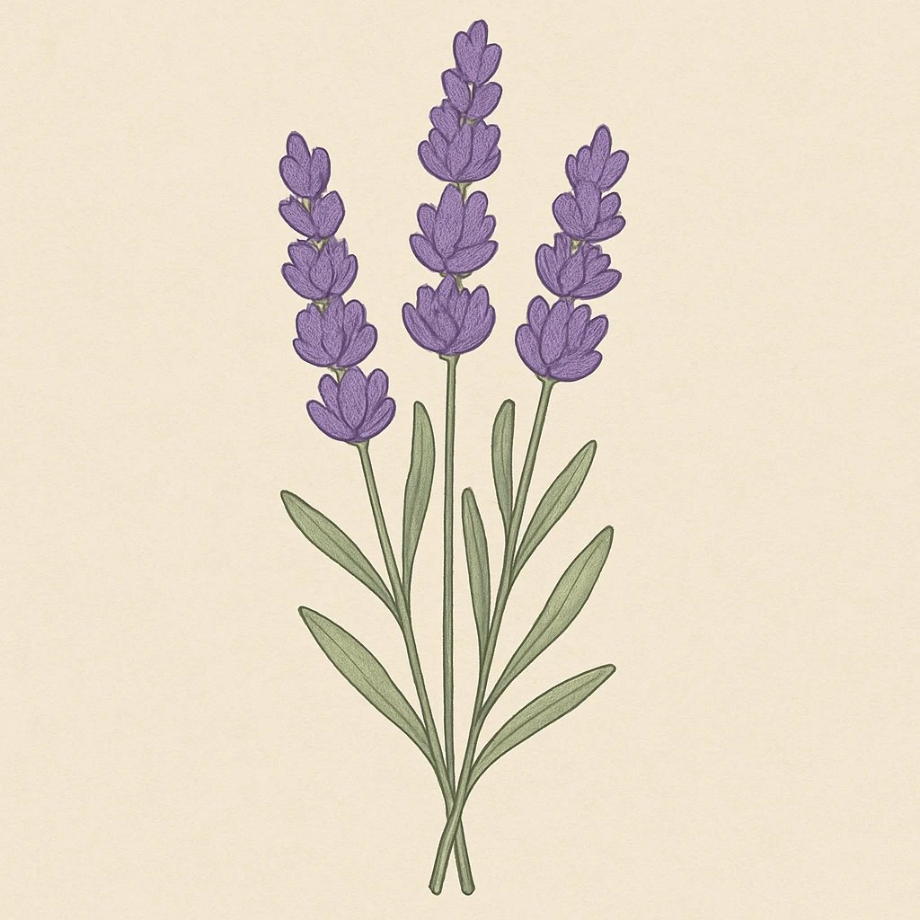 Picture of Lavender note