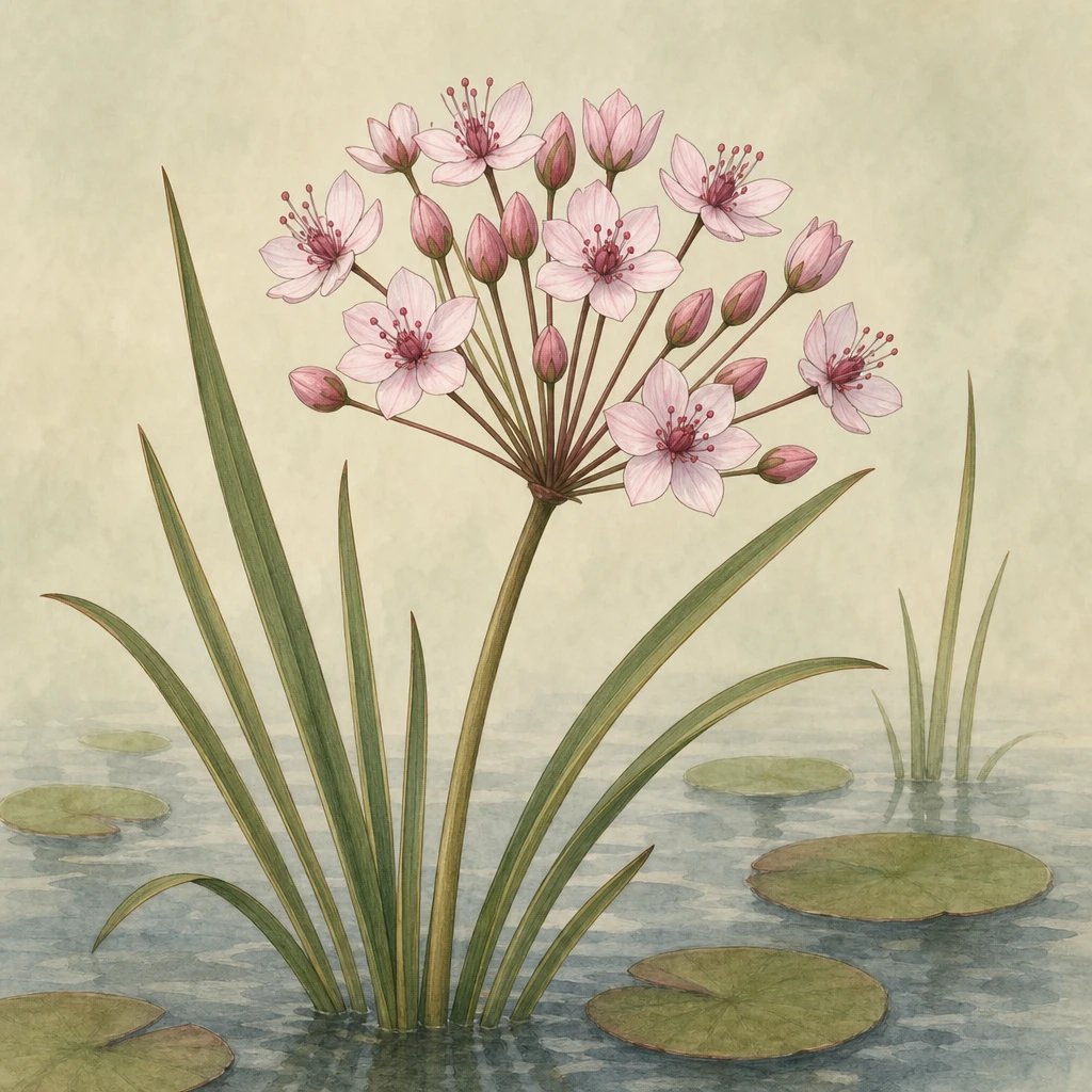 Picture of Butomus Umbellatus note