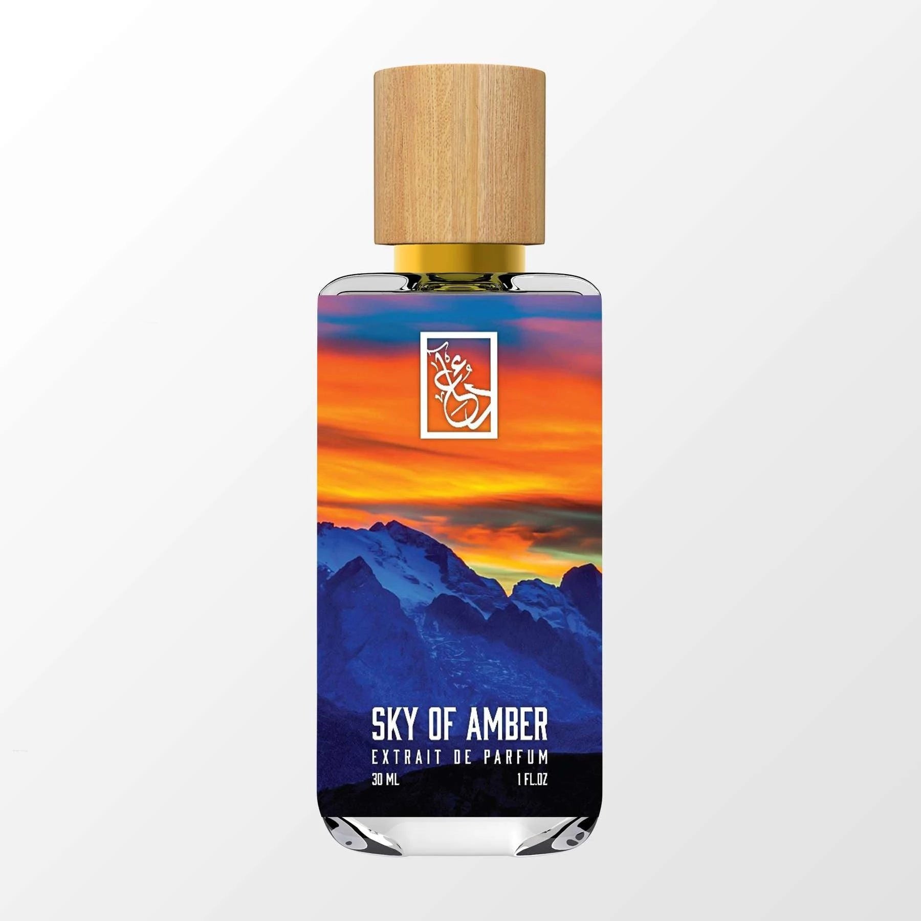 Sky of Amber by The Dua Brand perfume bottle