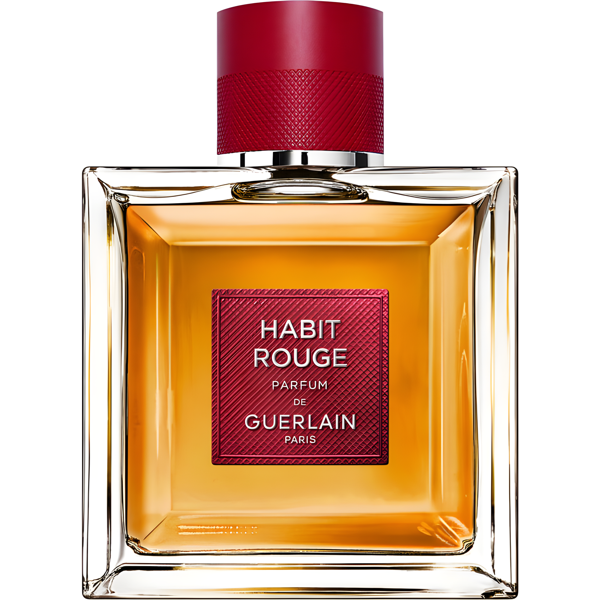 Habit Rouge Parfum by Guerlain perfume bottle