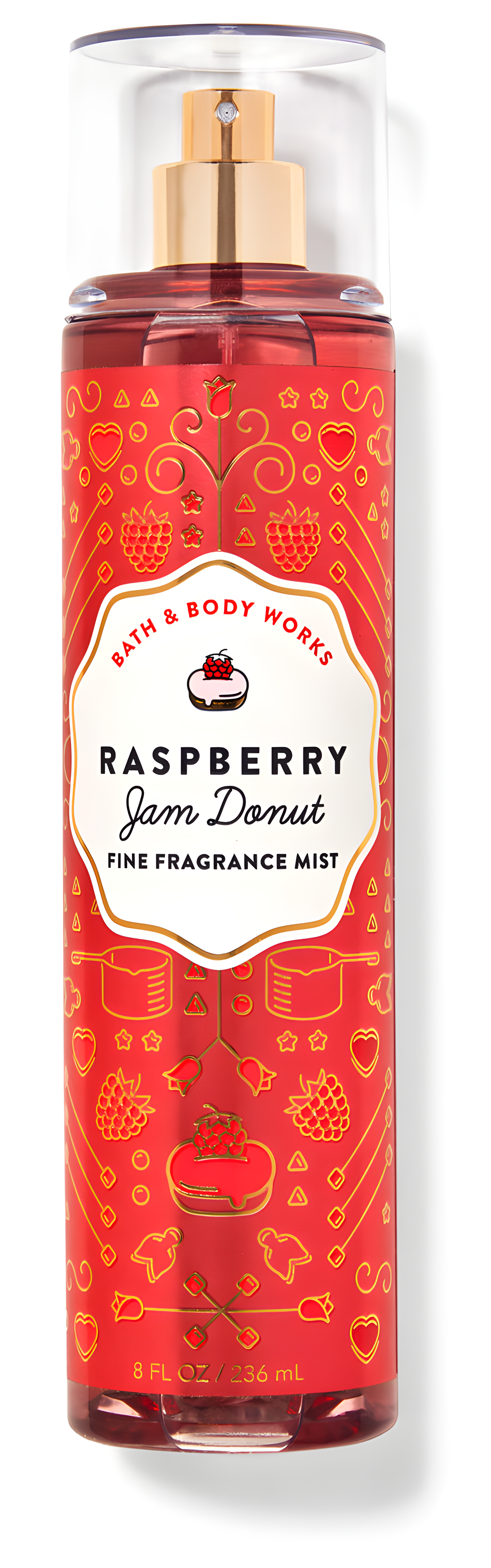 Raspberry Jam Donut by Bath & Body Works perfume bottle
