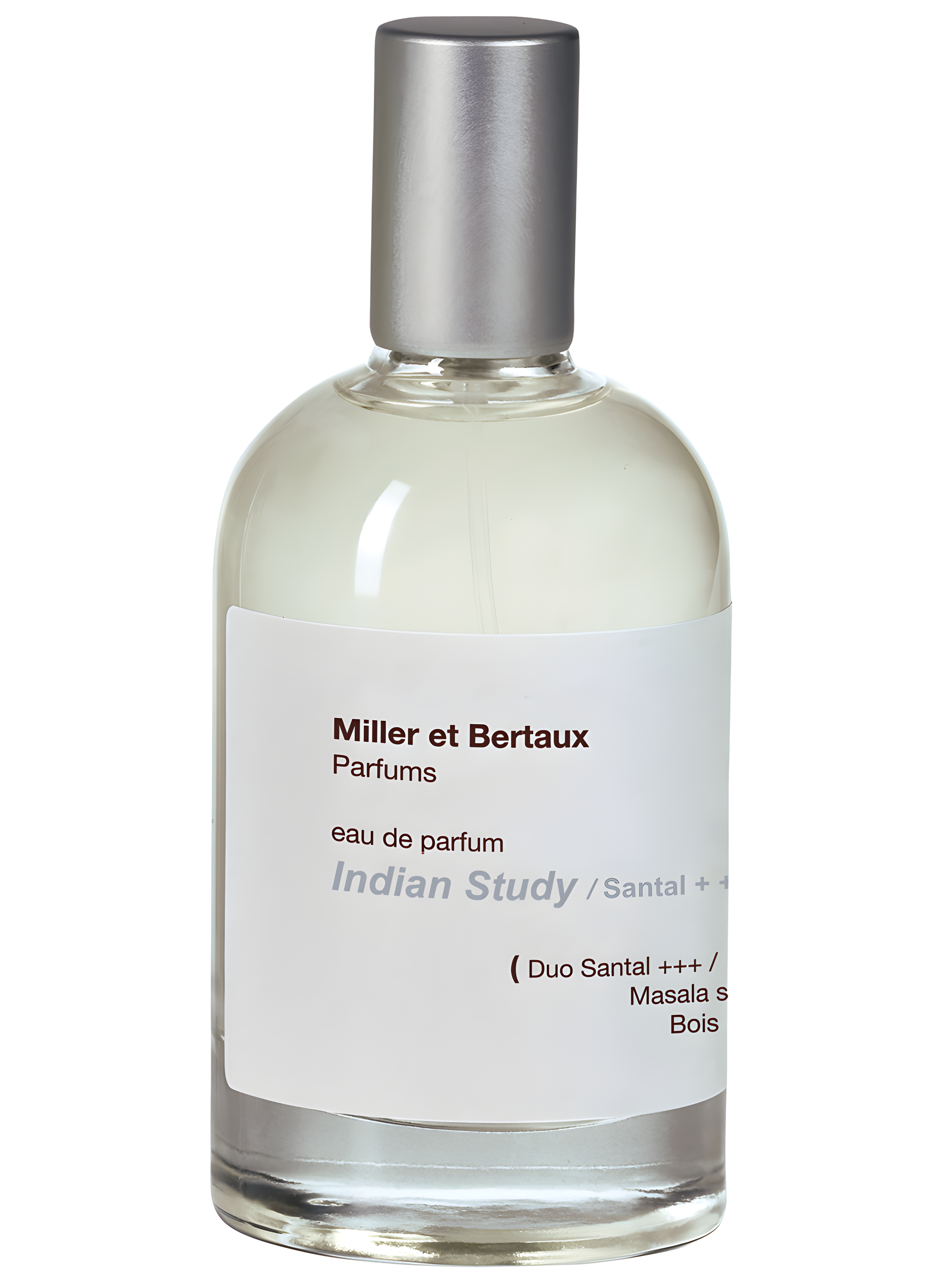 Indian Study / Santal +++ by Miller et Bertaux perfume bottle