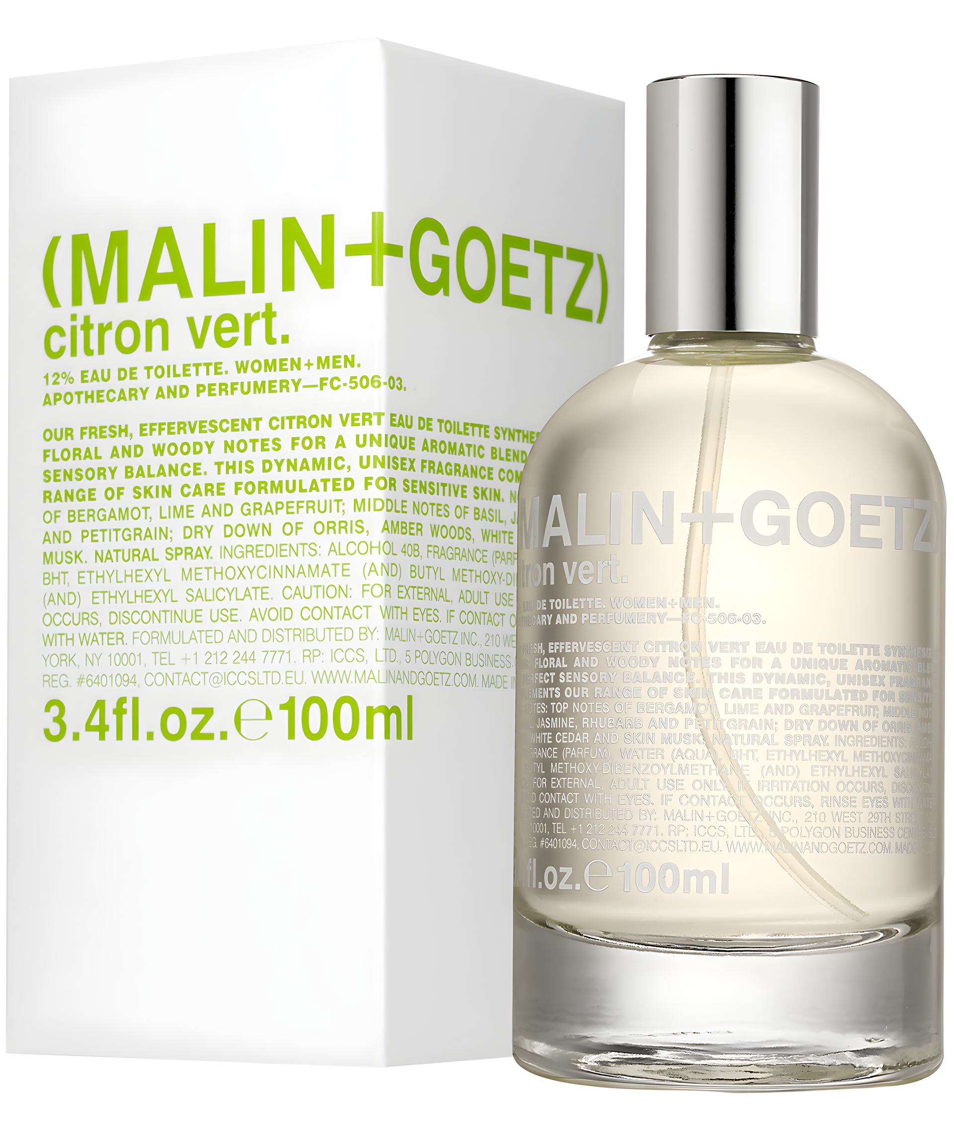 Citron Vert by Malin+Goetz perfume bottle