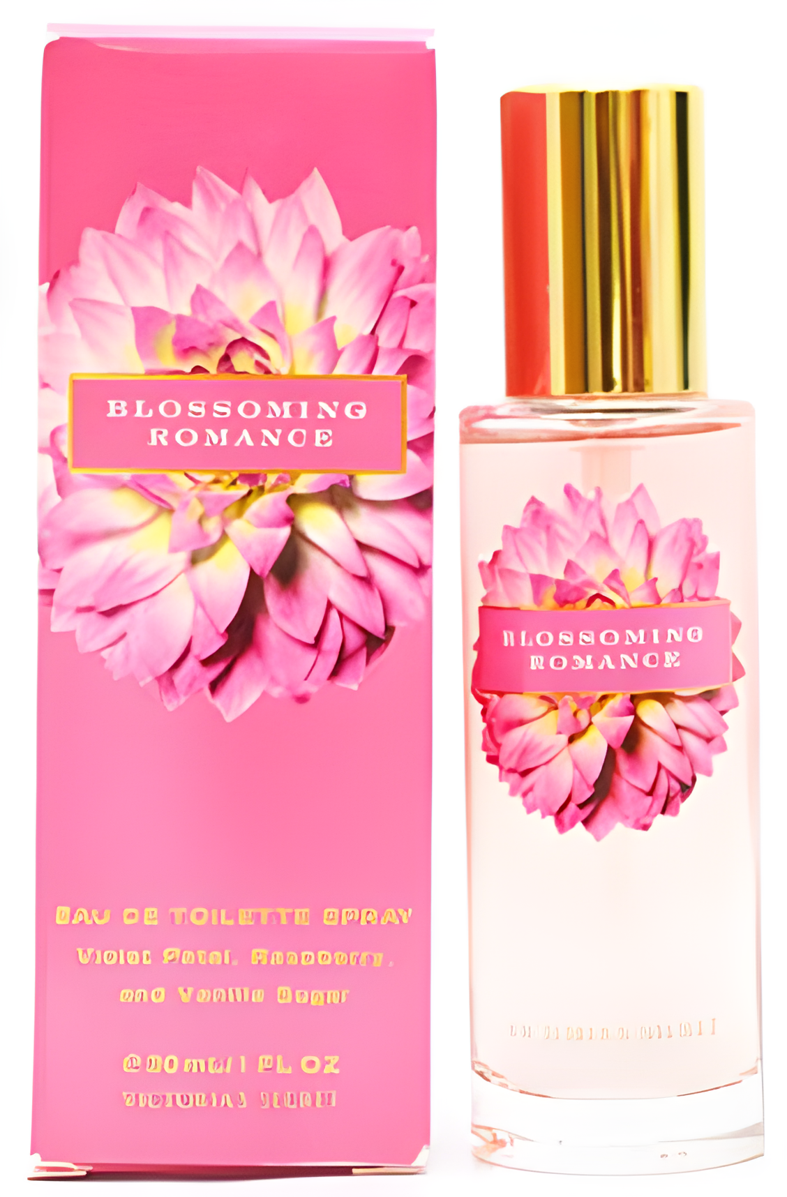 Blossoming Romance by Victoria's Secret perfume bottle