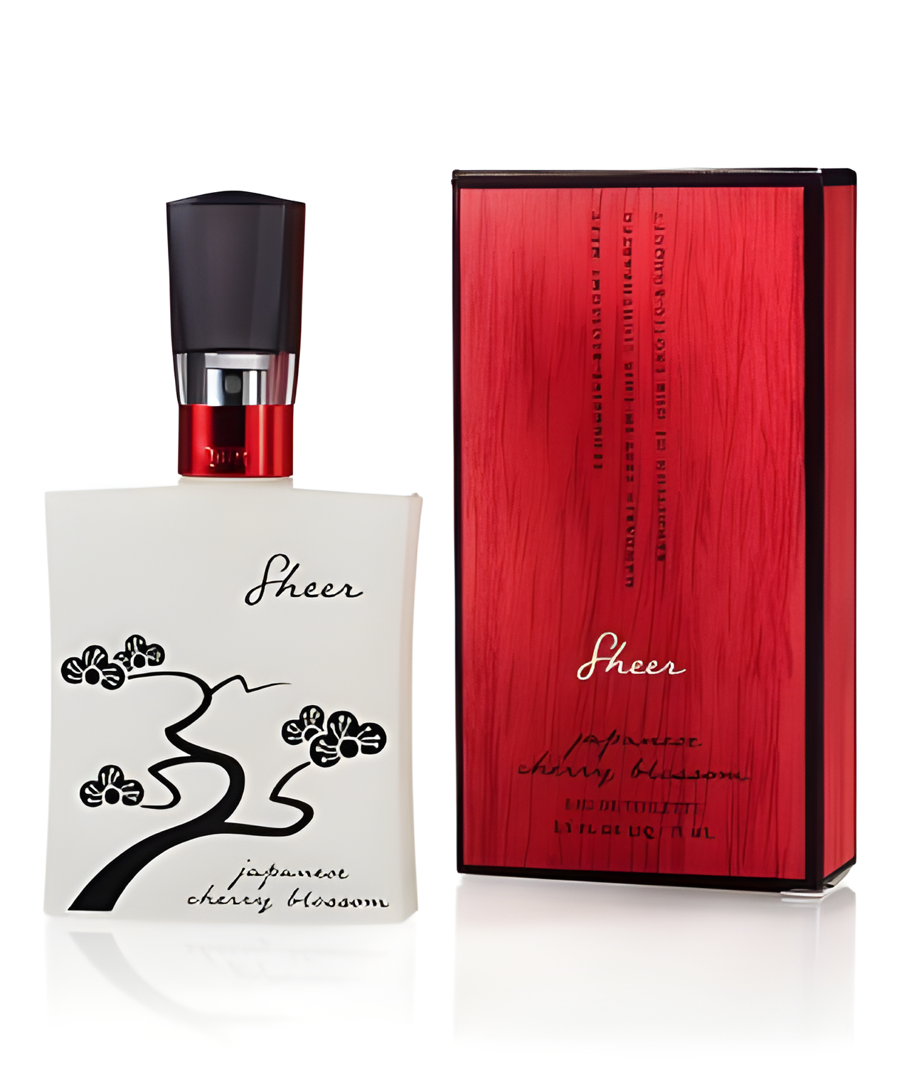 Sheer Japanese Cherry Blossom by Bath & Body Works perfume bottle