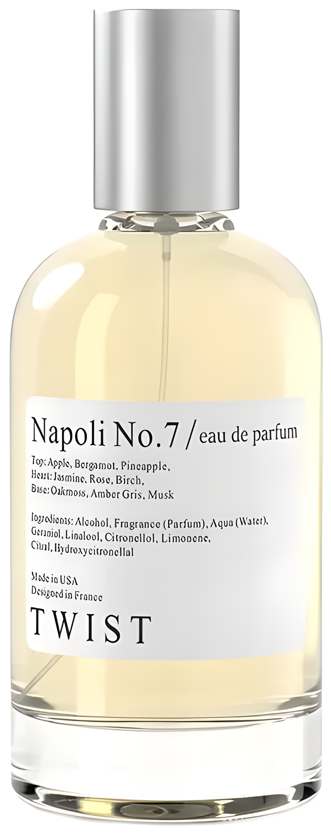 Napoli No.7 by Twist perfume bottle