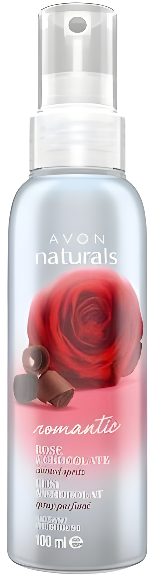 Rose & Chocolate by Avon perfume bottle