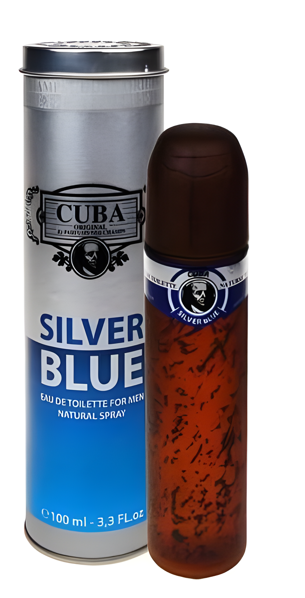Cuba Silver Blue by Cuba Paris perfume bottle
