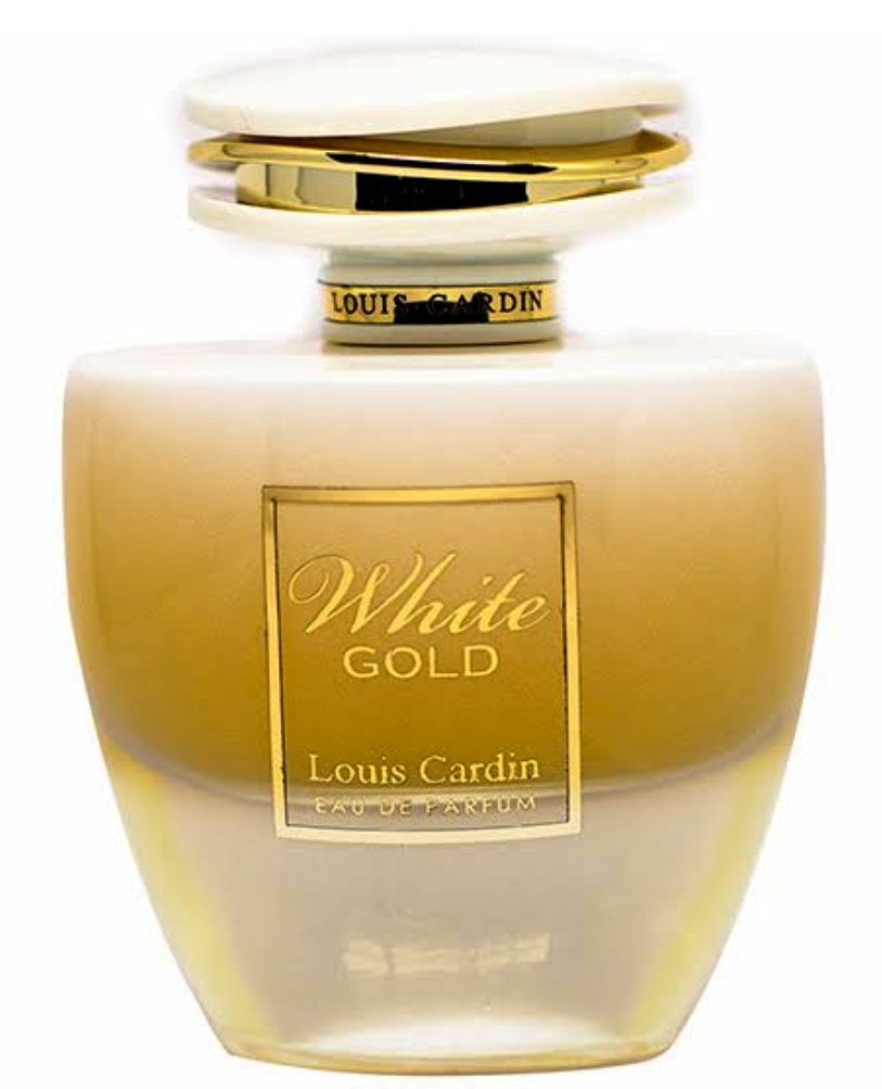 White Gold by Louis Cardin perfume bottle