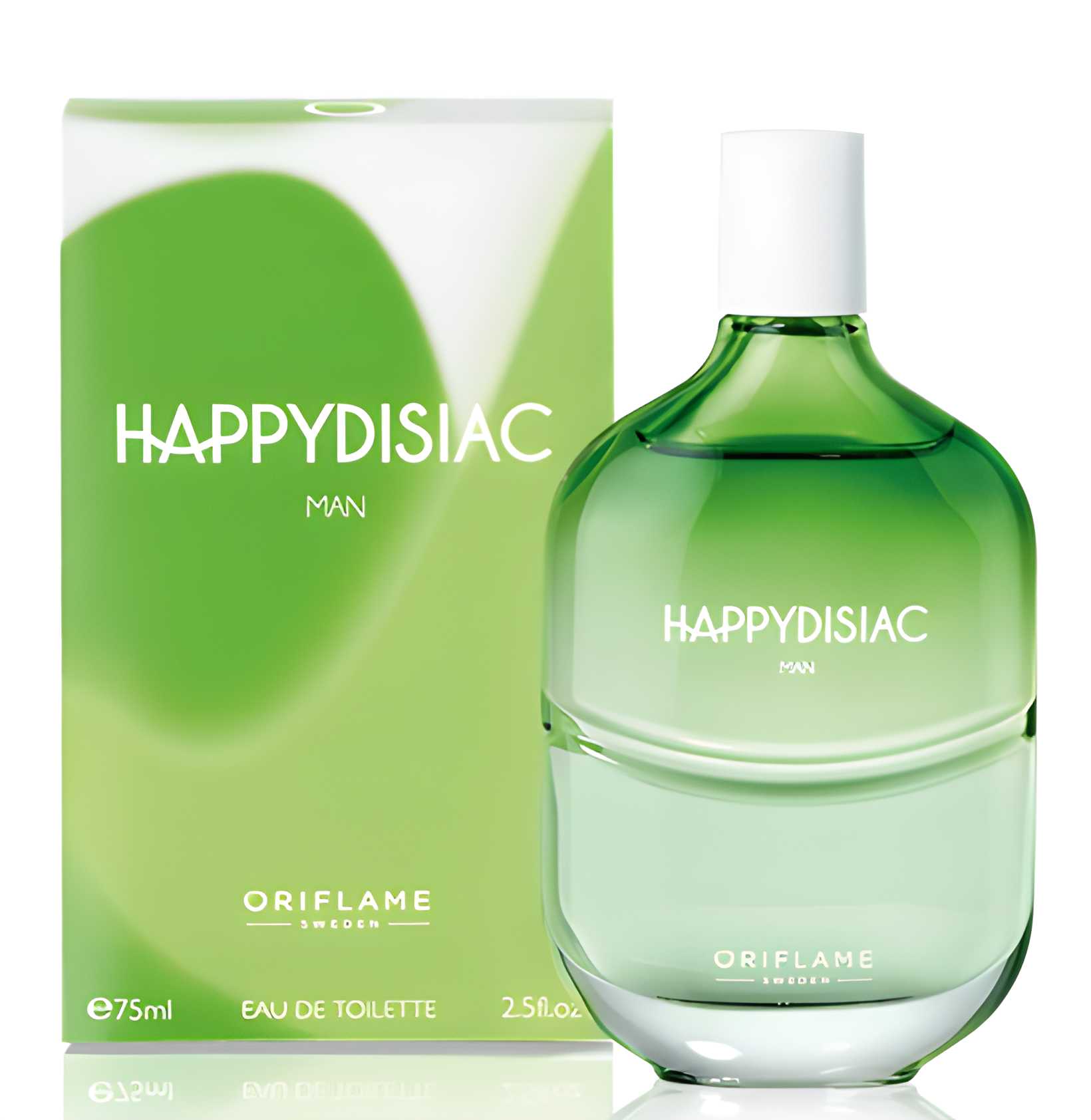 Happydisiac Man by Oriflame perfume bottle