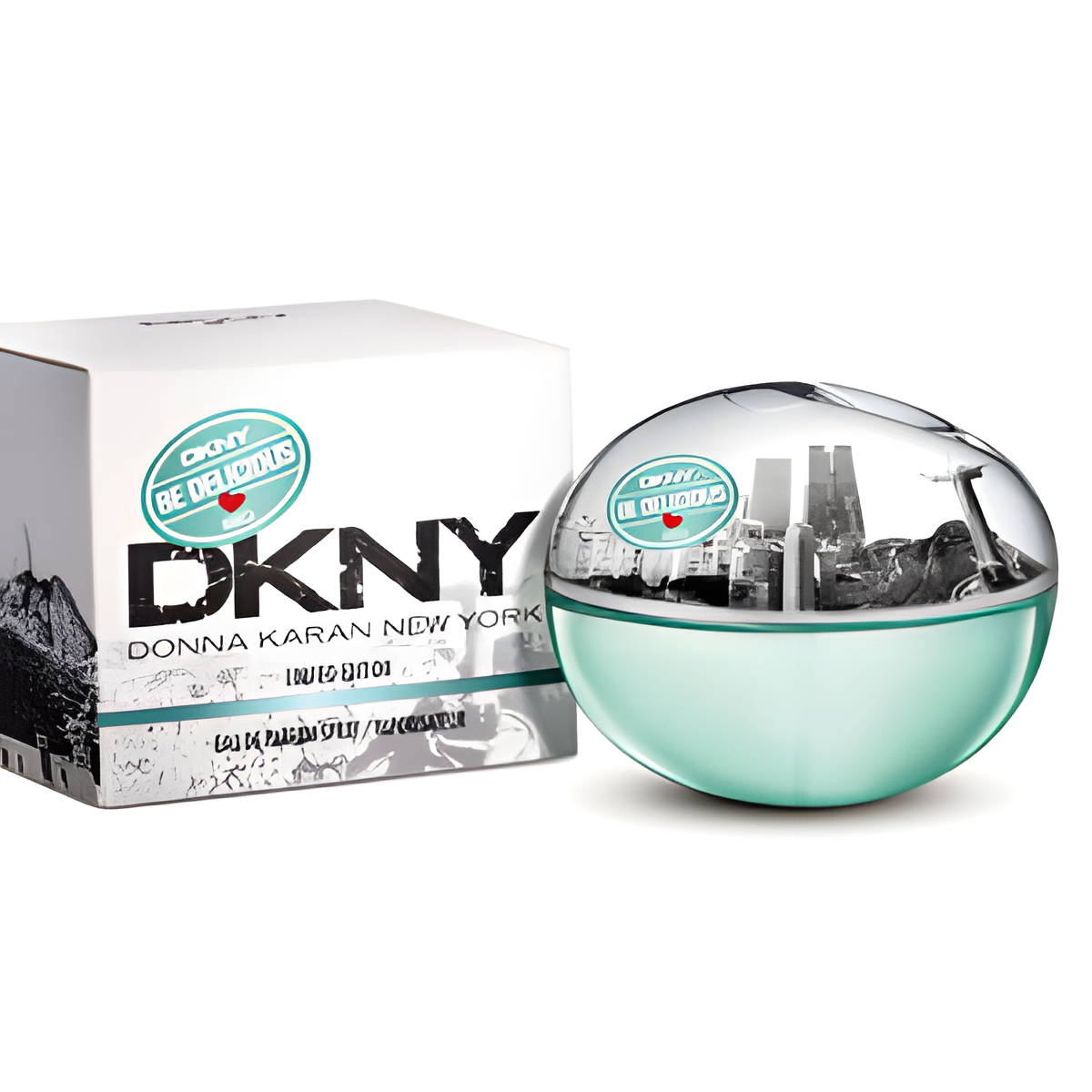 DKNY Be Delicious Rio by Donna Karan perfume bottle