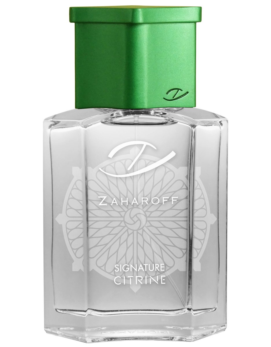 Signature Citrine by Zaharoff perfume bottle