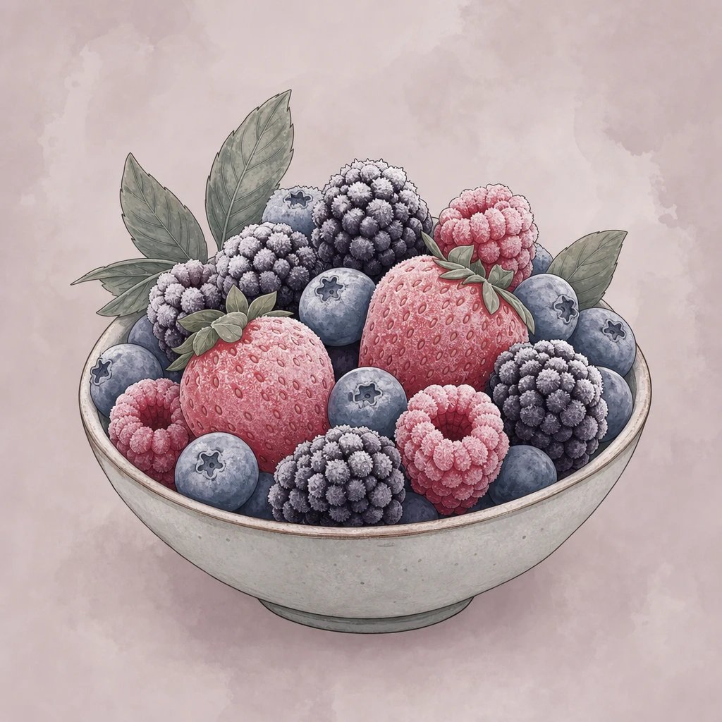 Picture of Frosted Berries note