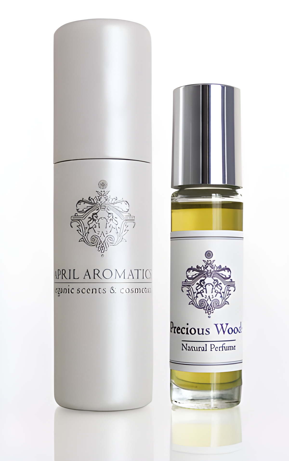 Precious Woods Oil Perfume by April Aromatics perfume bottle
