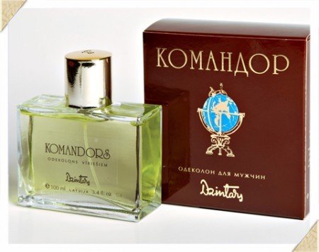 Komandors (Knight Commander) by Dzintars perfume bottle