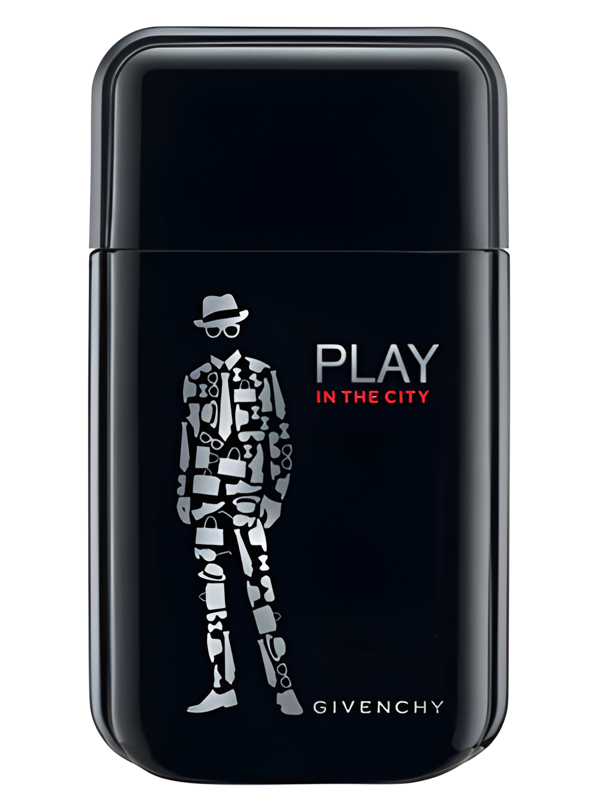 Play in the City for Him by Givenchy perfume bottle