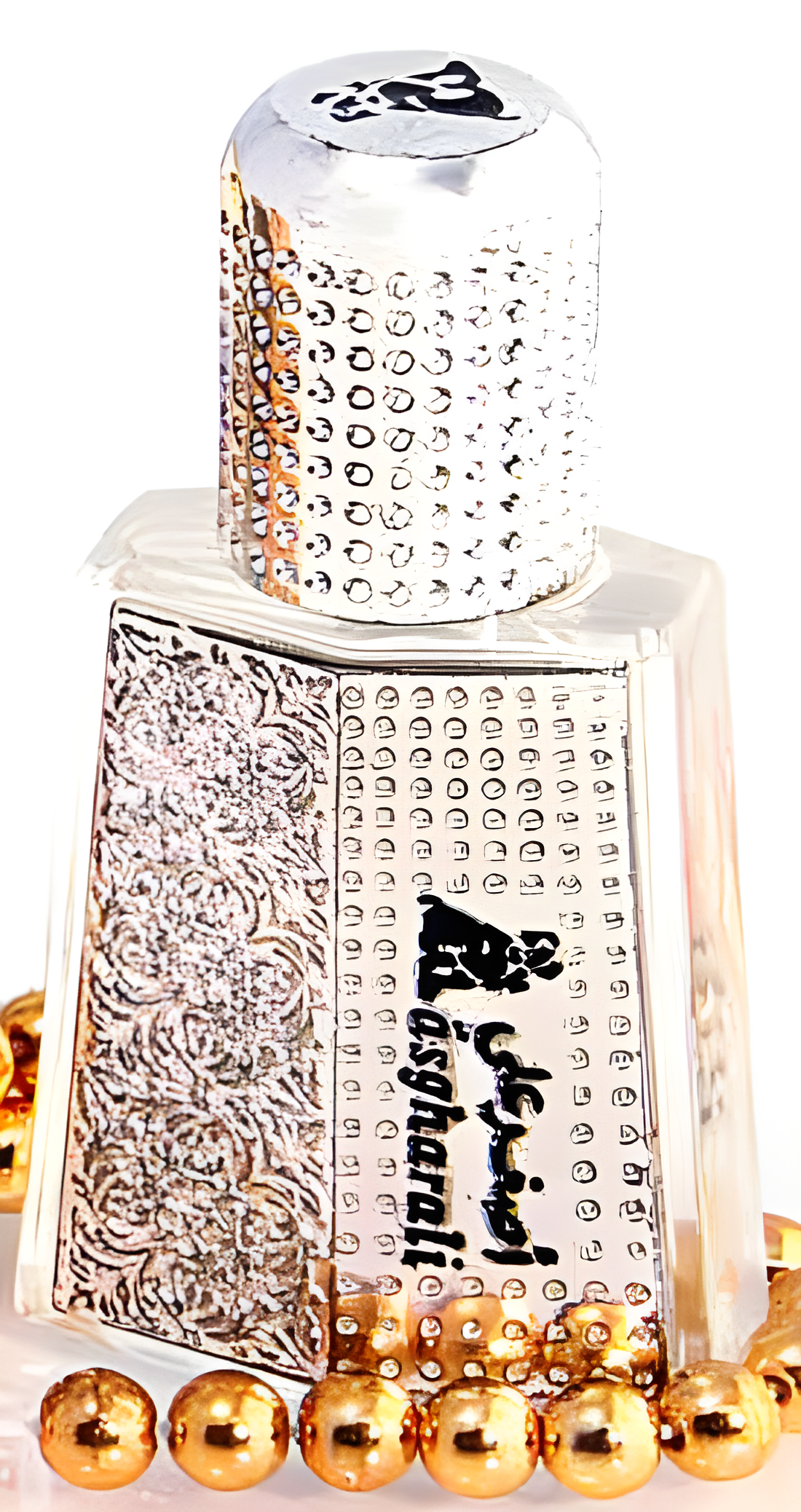 Musk Abyid Attar by Asgharali perfume bottle