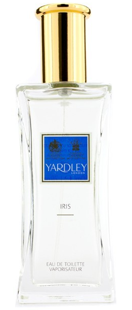 Iris by Yardley perfume bottle