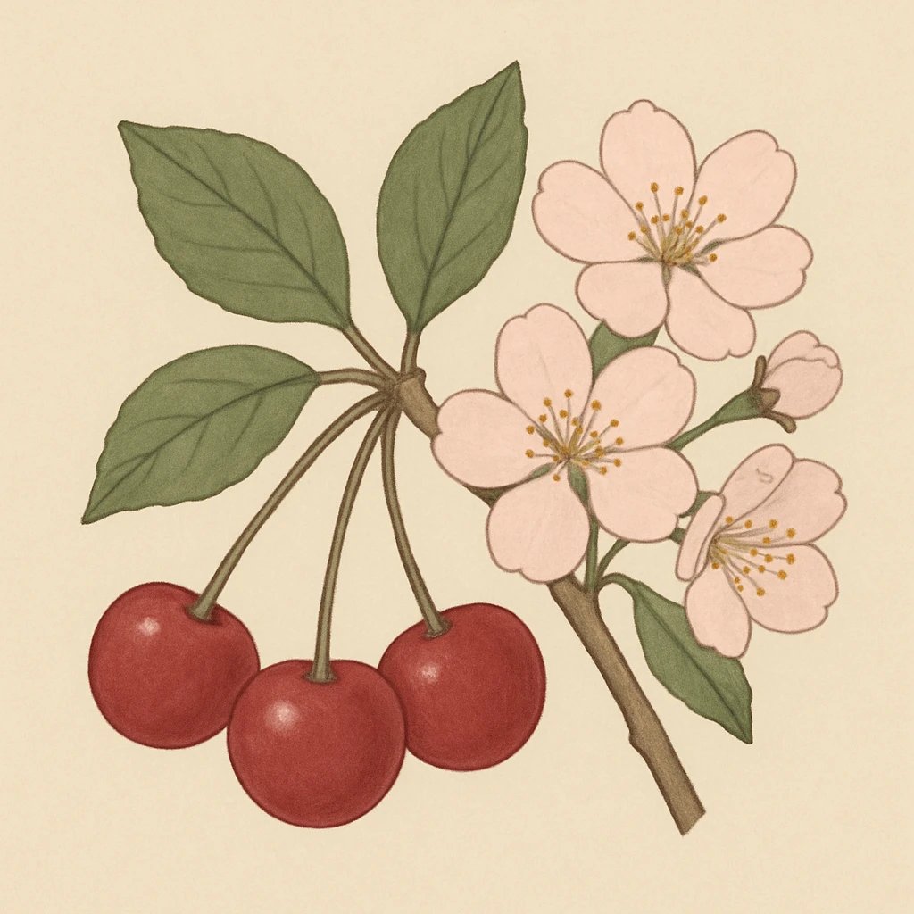 Picture of Sour Cherry Blossom note