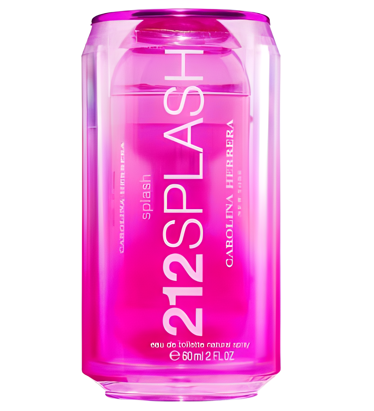 212 Splash 2008 by Carolina Herrera perfume bottle