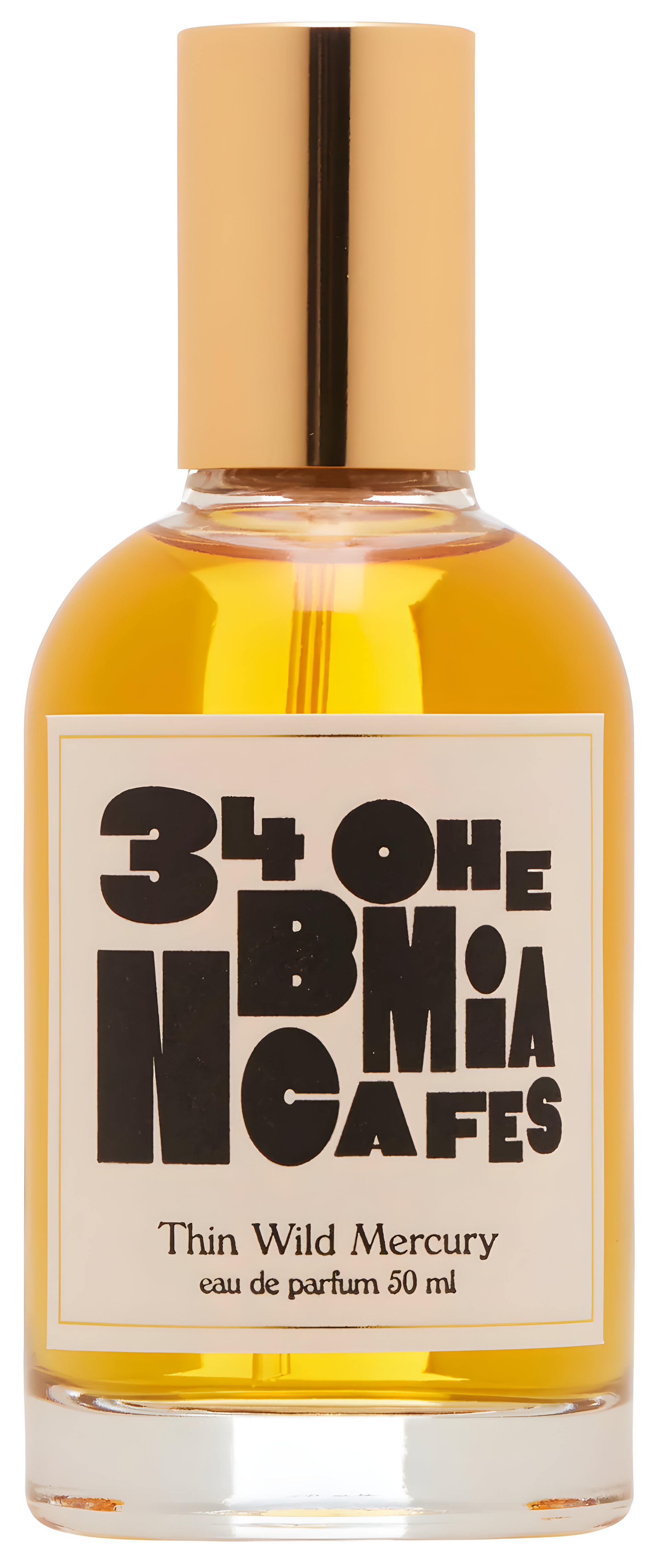 34 Bohemian Cafes by Thin Wild Mercury perfume bottle
