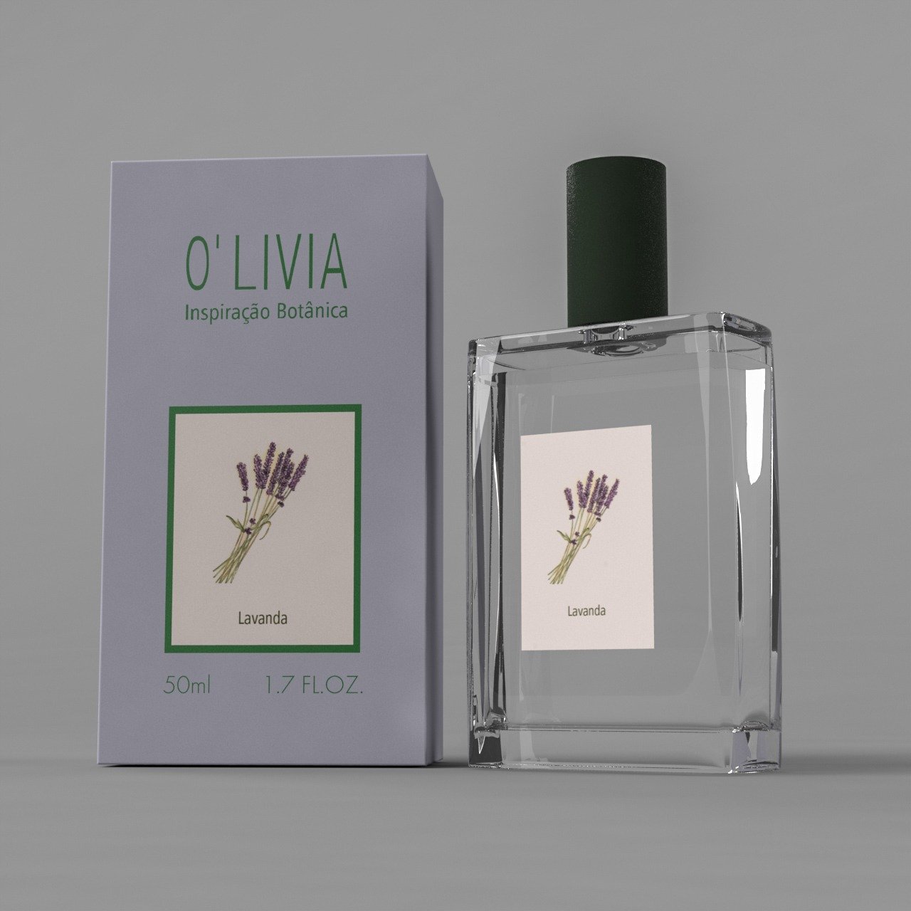 Lavanda by O'Livia Inspiração Botânica perfume bottle