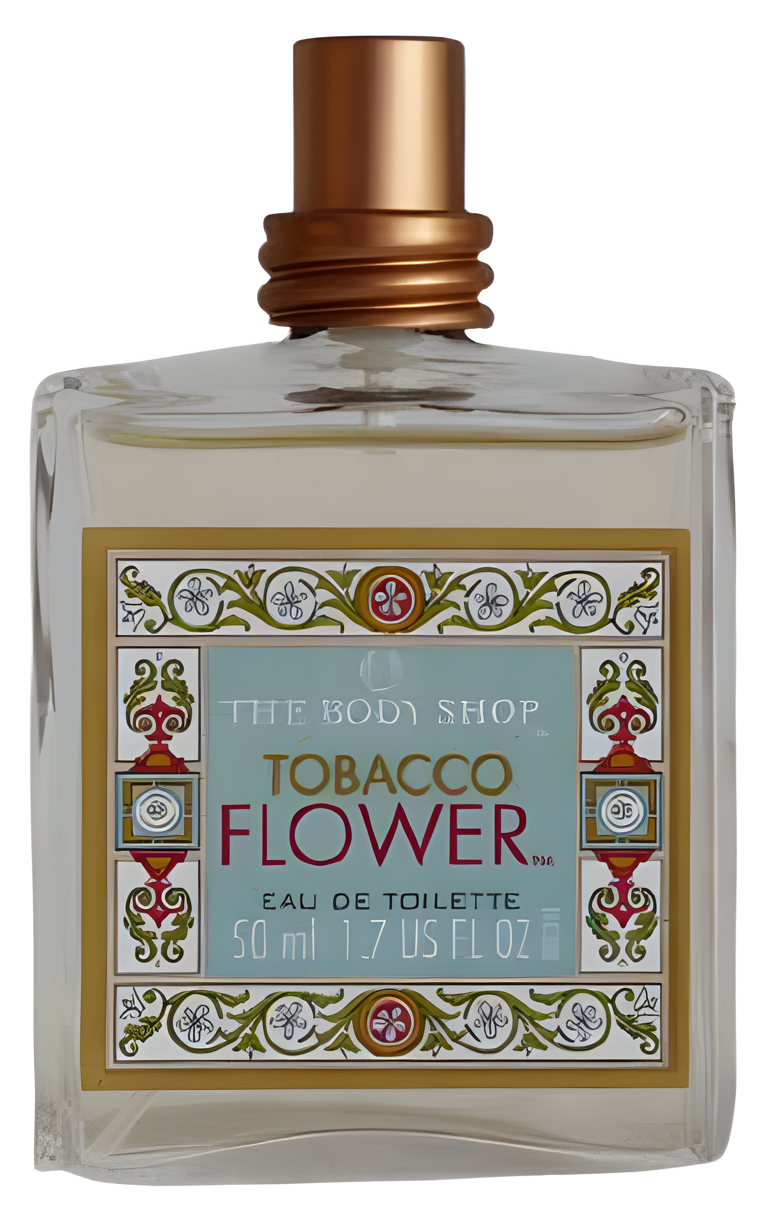 Tobacco Flower by The Body Shop perfume bottle