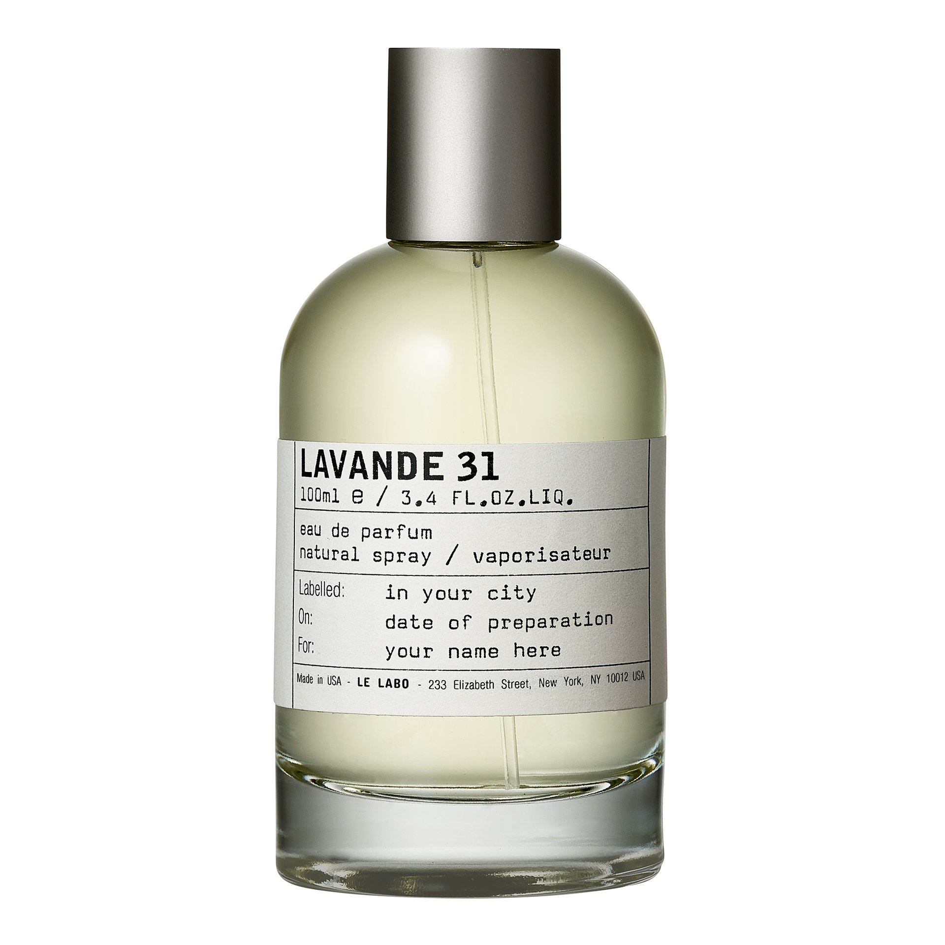Lavande 31 by Le Labo perfume bottle