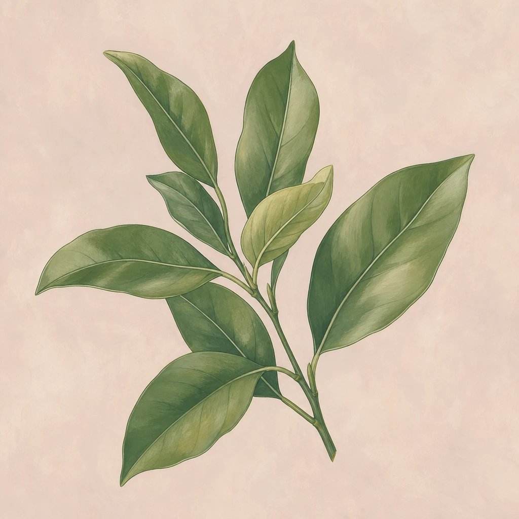 Picture of Neroli Leaves note