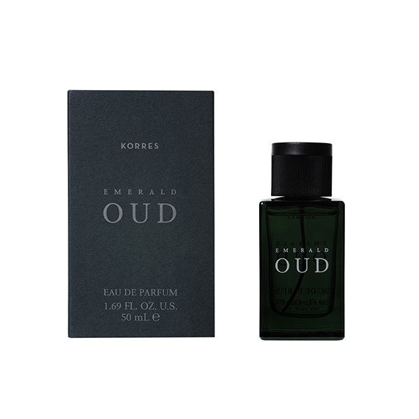 Emerald Oud by Korres perfume bottle