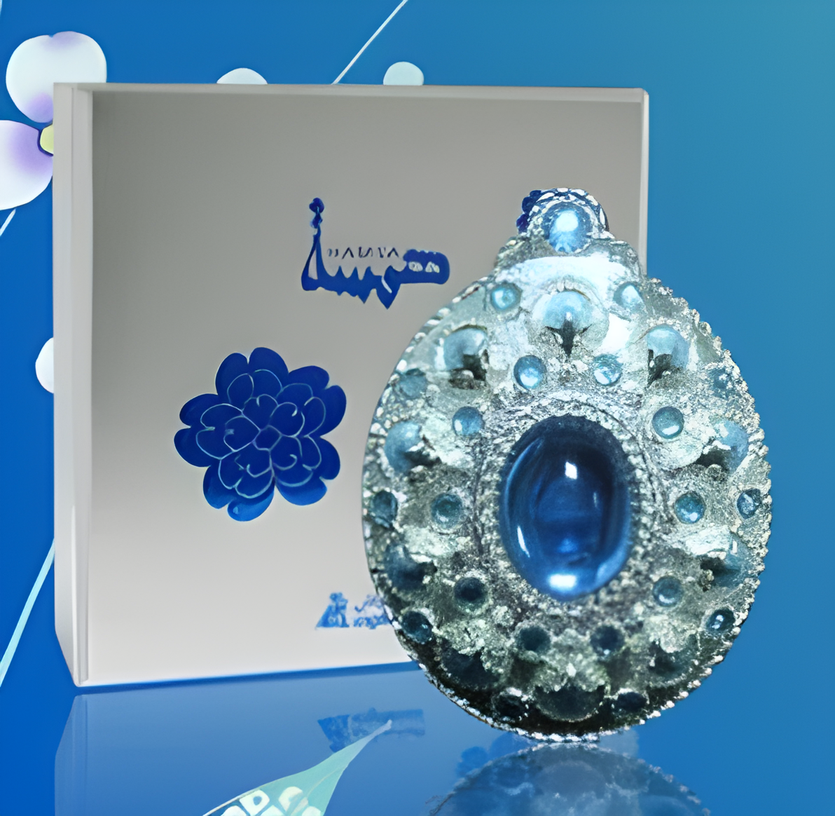 Attar Jamid Hamsa by Asgharali perfume bottle