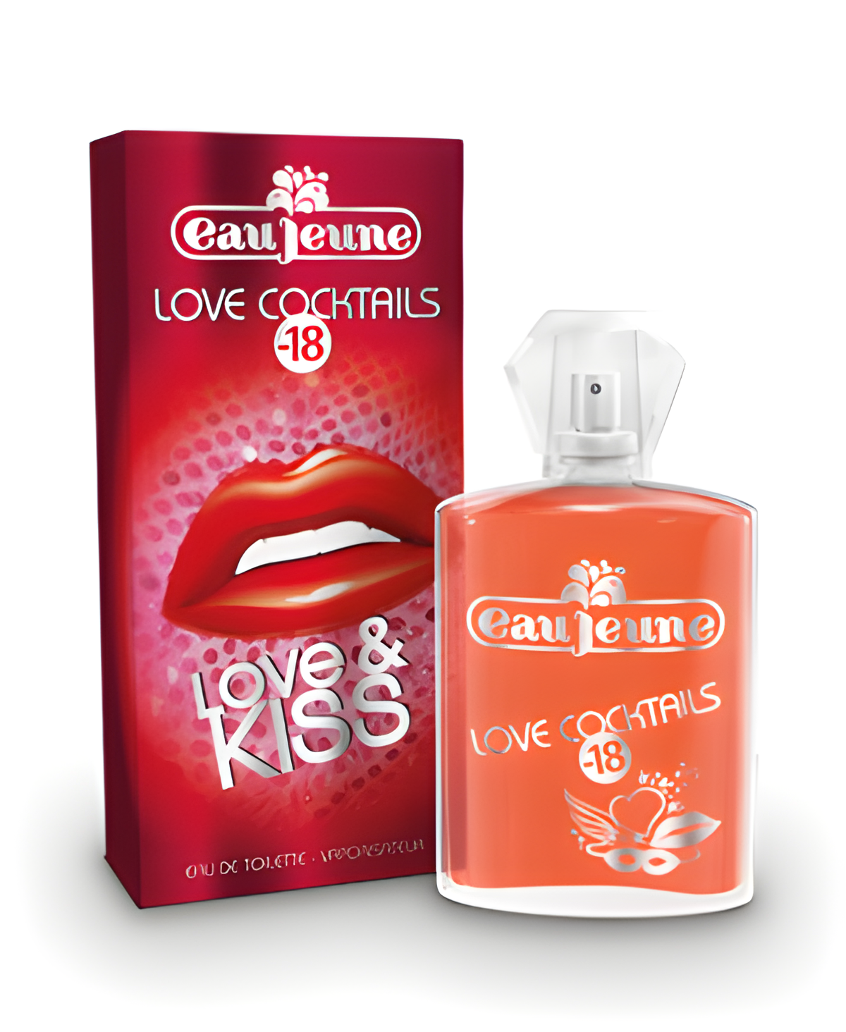 Love & Kiss by Eau Jeune perfume bottle