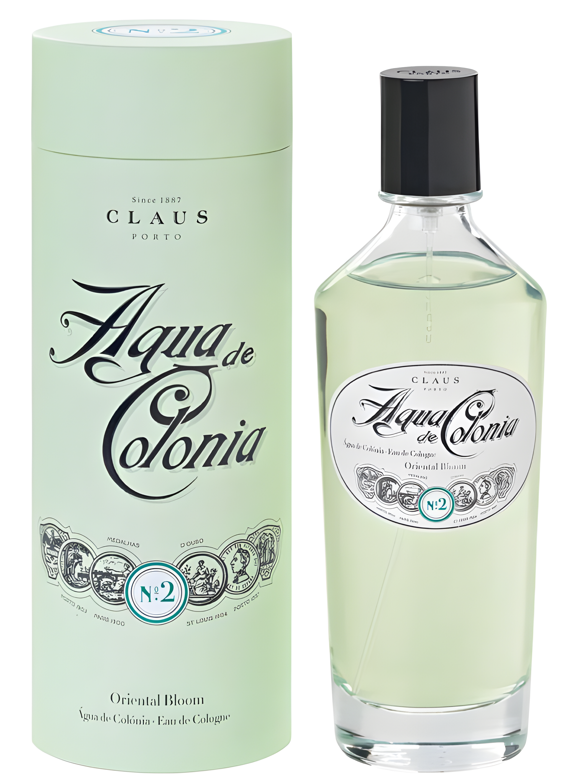Agua de Colonia No.2 Oriental Bloom by Claus Porto perfume bottle
