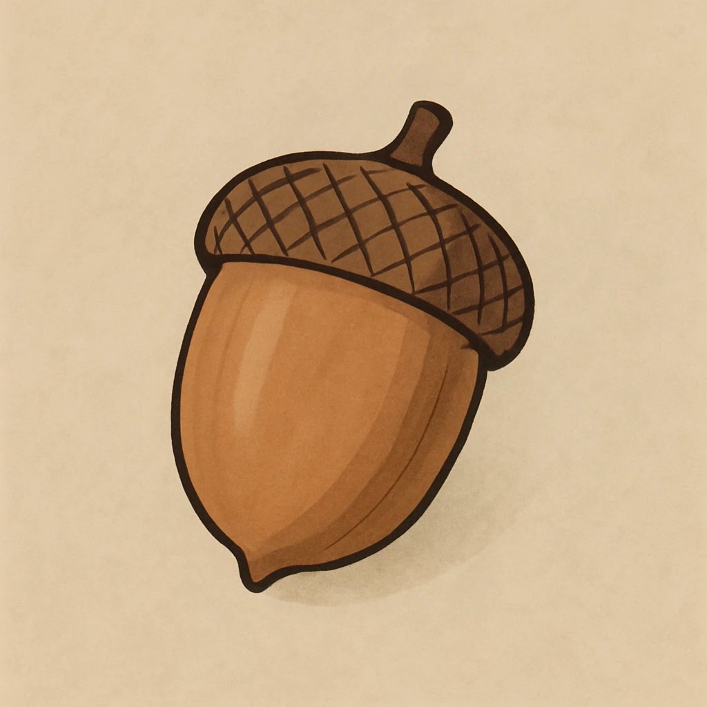 Picture of Acorn note