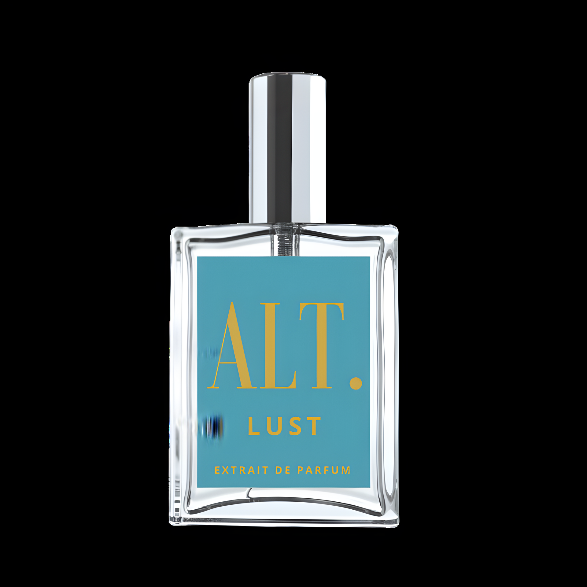 Lust by ALT. Fragrances perfume bottle