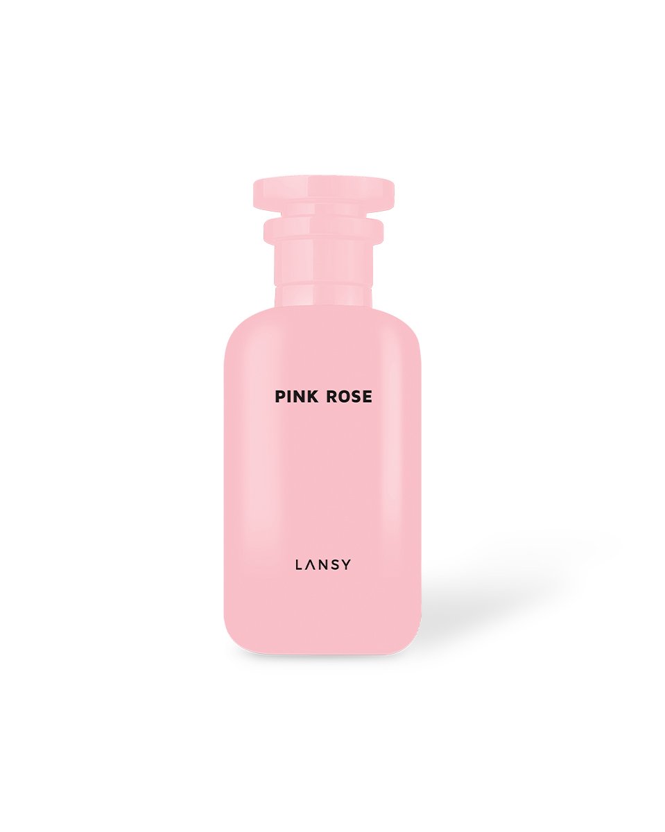 Pink Rose by LANSY perfume bottle