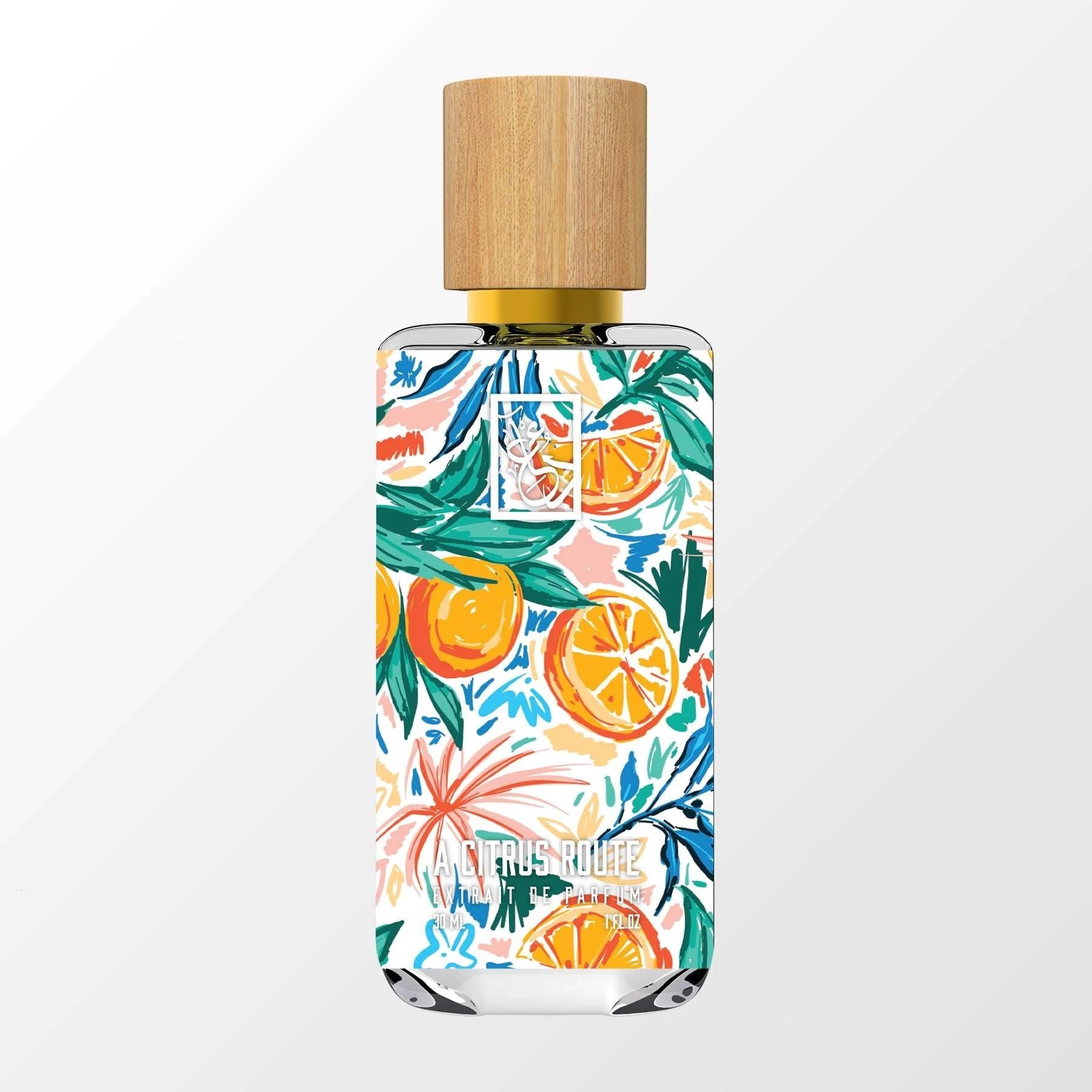 A Citrus Route by The Dua Brand perfume bottle