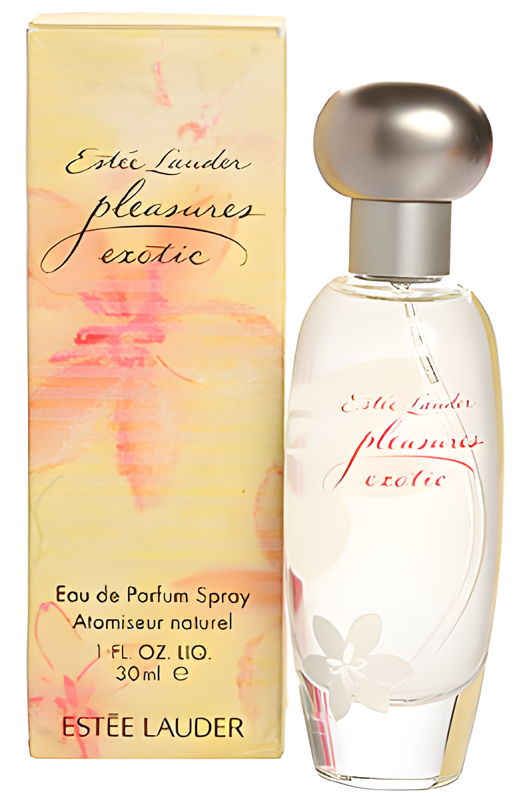 Pleasures Exotic by Estée Lauder perfume bottle