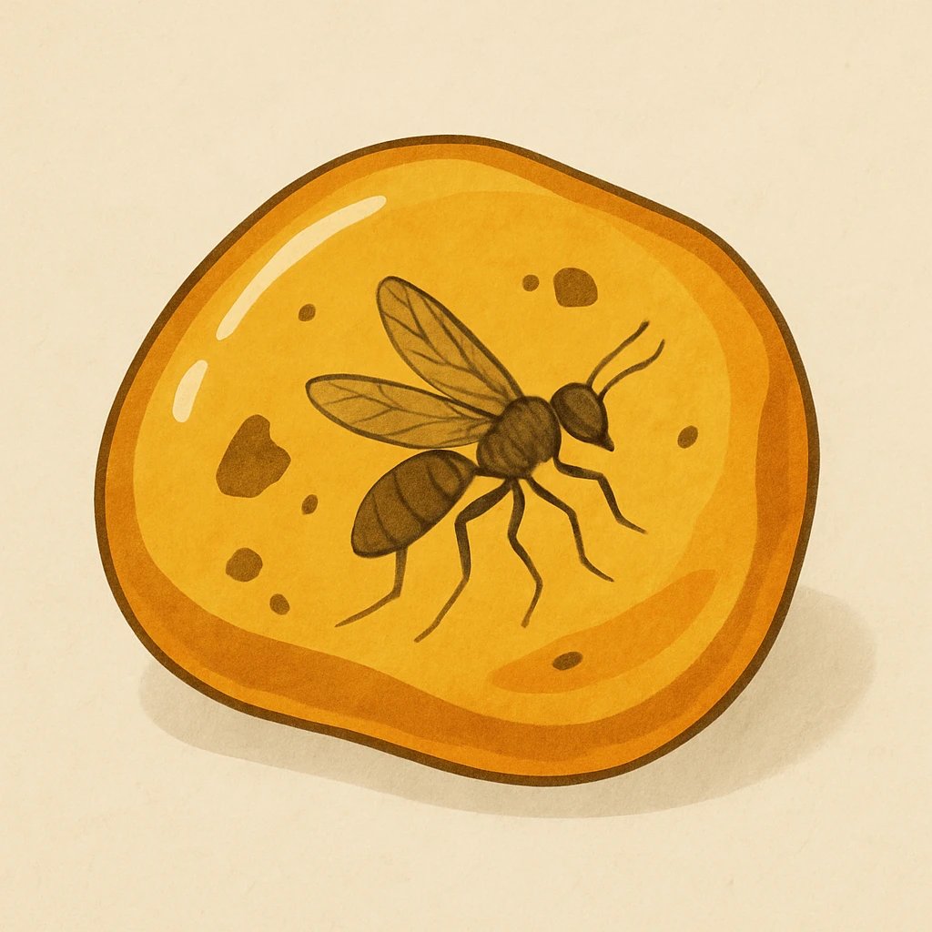 Picture of Fossilised Amber note