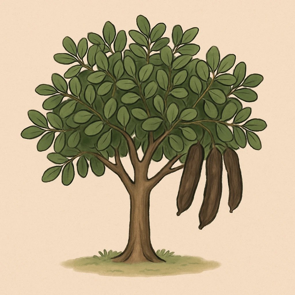Picture of Carob Tree note