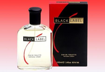 Black Label by Mayfair perfume bottle