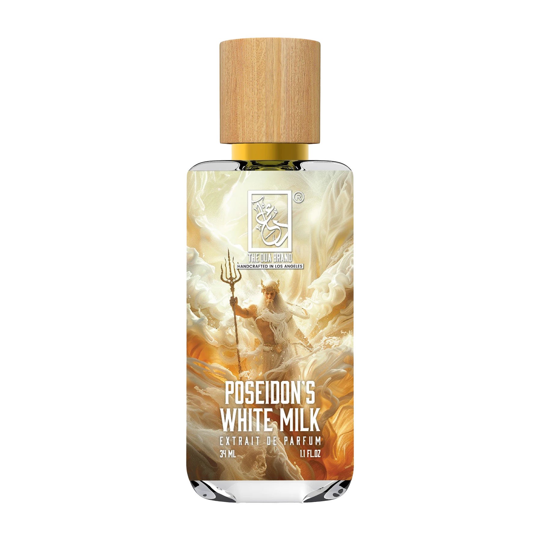 Poseidon's White Milk by The Dua Brand perfume bottle