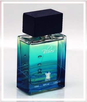 Blues by Arabian Oud perfume bottle