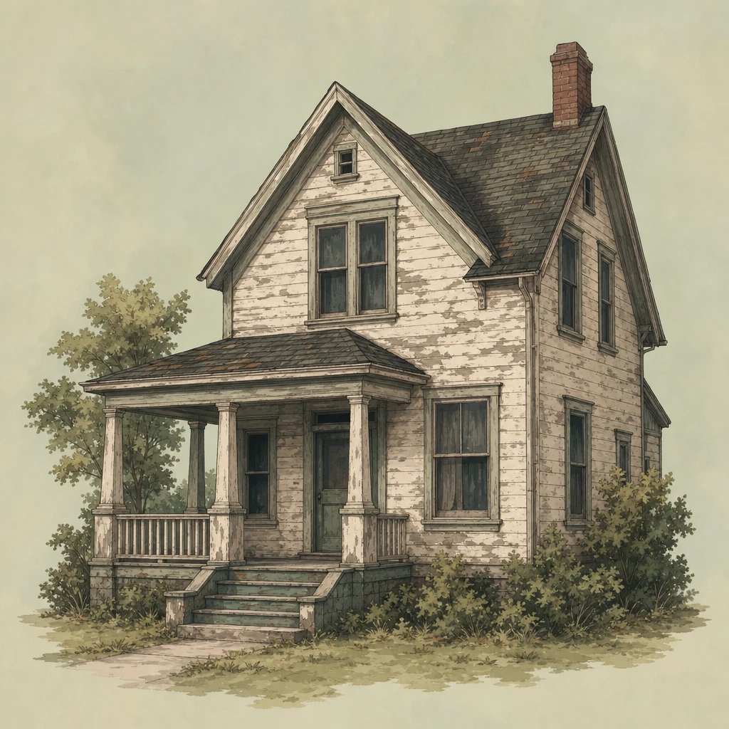 Picture of Old House note
